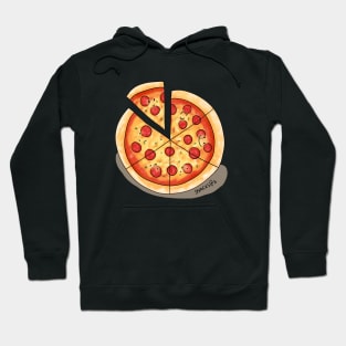 Pepperoni pizza slices Hoodie